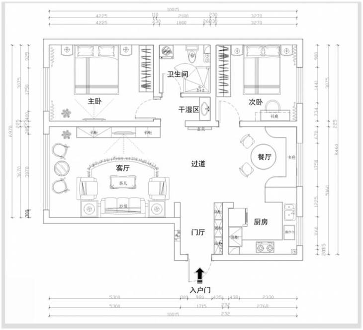 北欧风格装修效果图